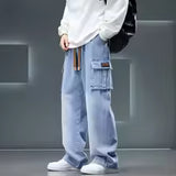 AutumnFlex Wide-Leg Cargo Jeans
